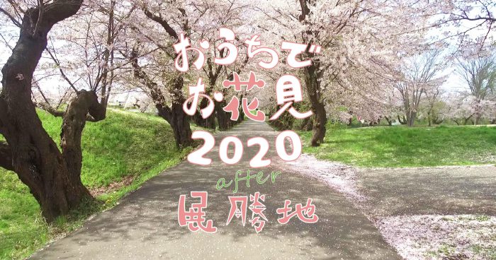 【動画】おうちでお花見2020 after 展勝地
